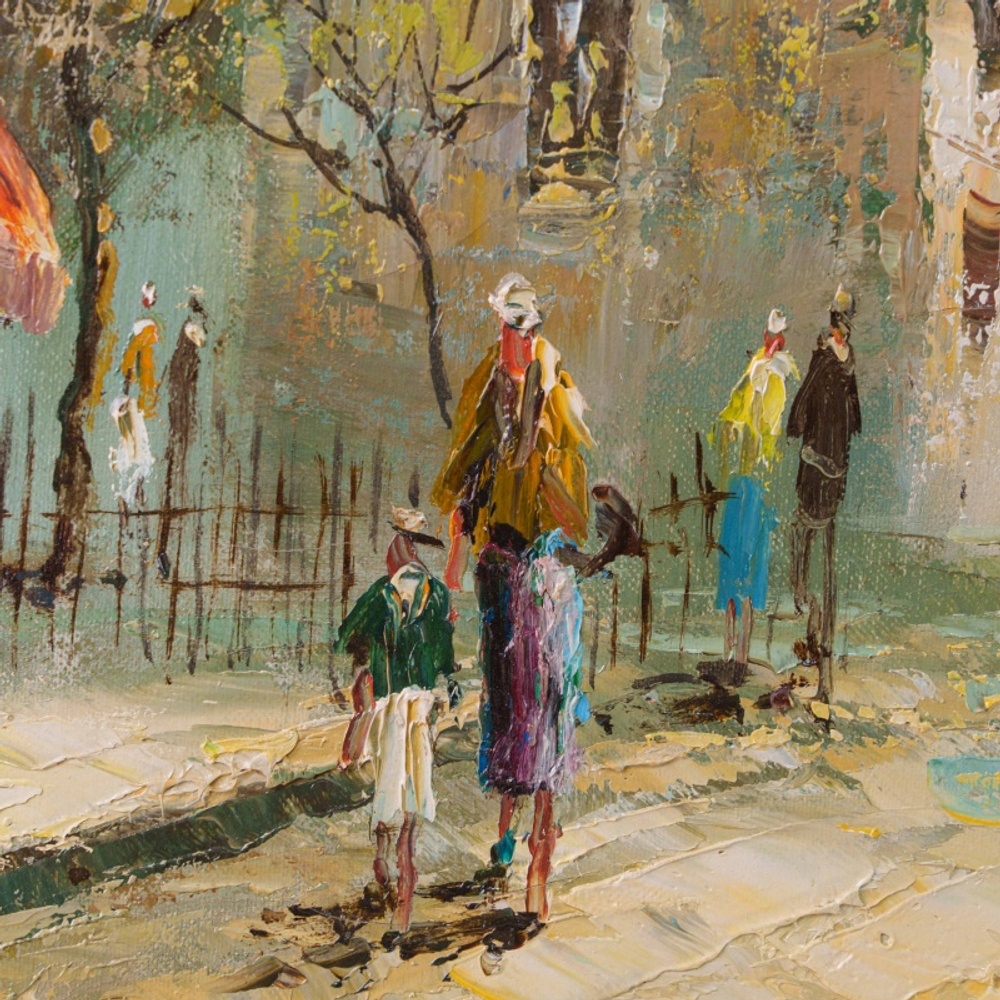 Городской пейзаж «Париж»