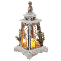 GAEM Изделие декоративное "Фонарь" c подсветкой (CR2032x2), L16 W15,5 H28 см