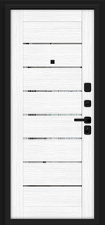 Прайд Total Black/Snow Melinga 205*86 правое