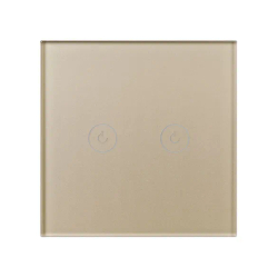 Выключатель сенсорный SWT-OMALI-S02-ZB-GD (250V, 10A, Zigbee) (Arlight, Стекло) 050038