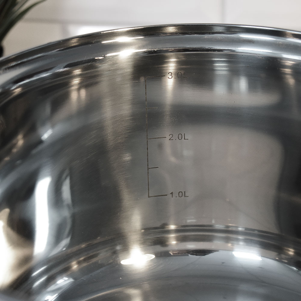 Кастрюля 3,8л нерж, индукция, "Daniks" Веллингтон GS-01415-20CA