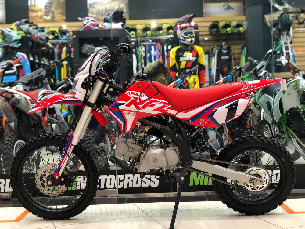 Питбайк Apollo RFZ START 125LE 17/14 Красный