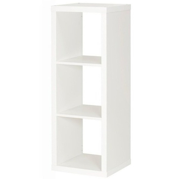 Стеллаж Фора 3, 41*38*112 см, белый