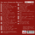 Владимир Высоцкий / Все Песни Владимира Высоцкого 1960-1980(Gold)(15CD)