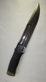 Нож туристический НС-05 (40Х10С2М) гравировка (Златоуст)