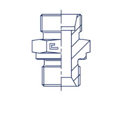 Штуцер FB DL35 BSP 1.1/4" (корпус)