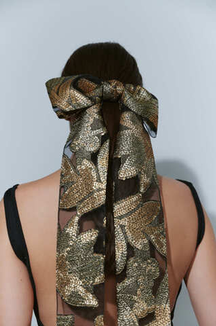 Облегченный бант Паркер золотой