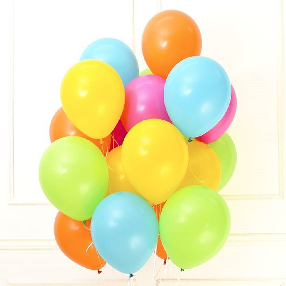 Шар 10" Желтый, Пастель / Yellow 020 Sp