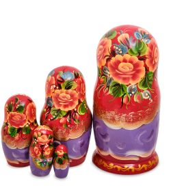 Народные промыслы МР-43/39-D Матрешка 5м «Василина»
