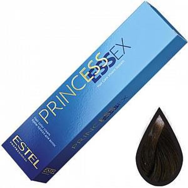 Estel Professional ESSEX, стойкая крем-краска 7-77 Средне-русый коричневый интенсивный, 60мл