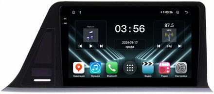 Магнитола для Toyota C-HR 2019-2023 (правый руль, вместо 230x130мм) - FarCar DX9-9549RF4 монитор 9.5" IPS на Android 13, 4+64Гб, CarPlay