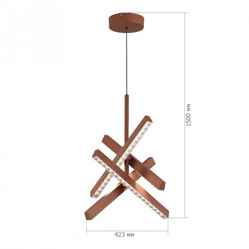 Подвесная люстра ST-Luce EUCLIDICS SL1018.613.04