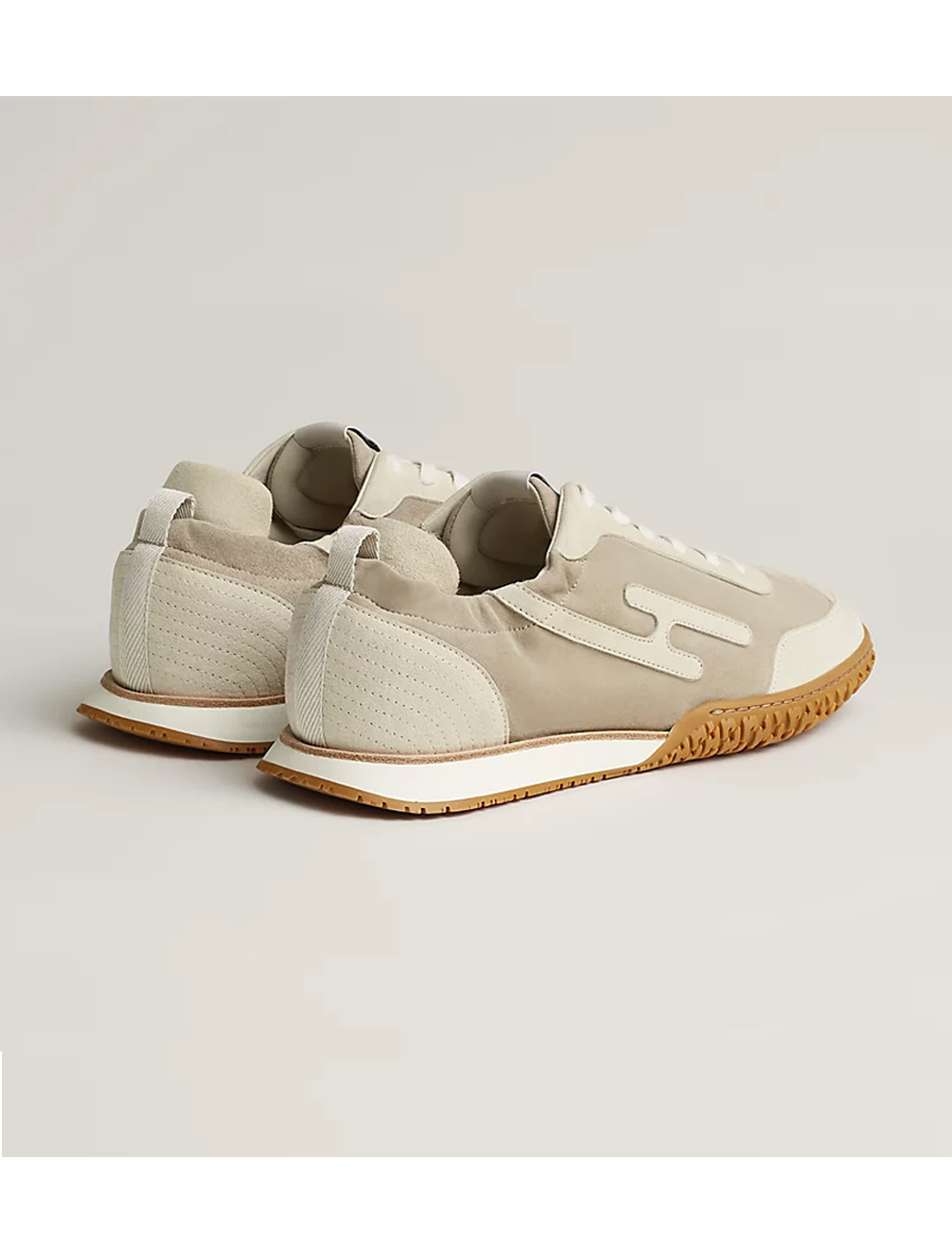 Hermes Jet Sneaker "Beige Sketch" (H242925ZHNL390)