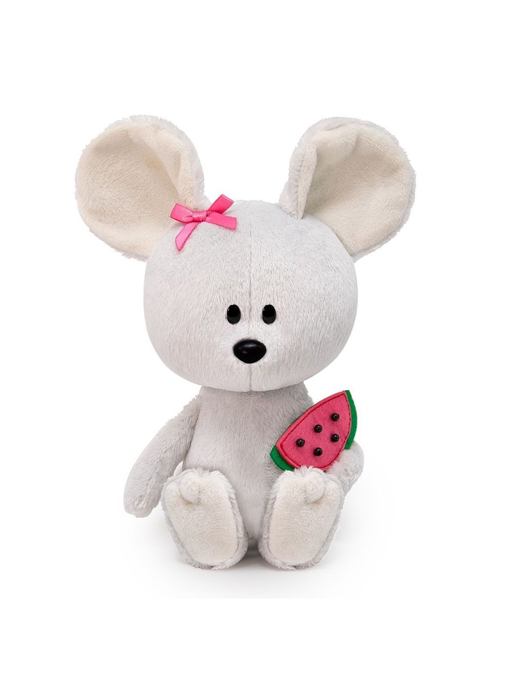 Мягкая игрушка Мышка Пшоня с арбузом 15см
