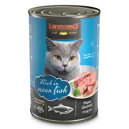 LEONARDO (Леонардо) консервы с морской рыбой / Leonardo Rich In Fish, 400 г