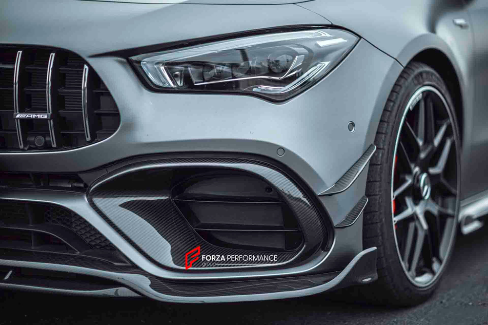Карбоновый обвес для Mercedes-Benz CLA45 AMG C118 2018+ АМГ Мерседес Бенц