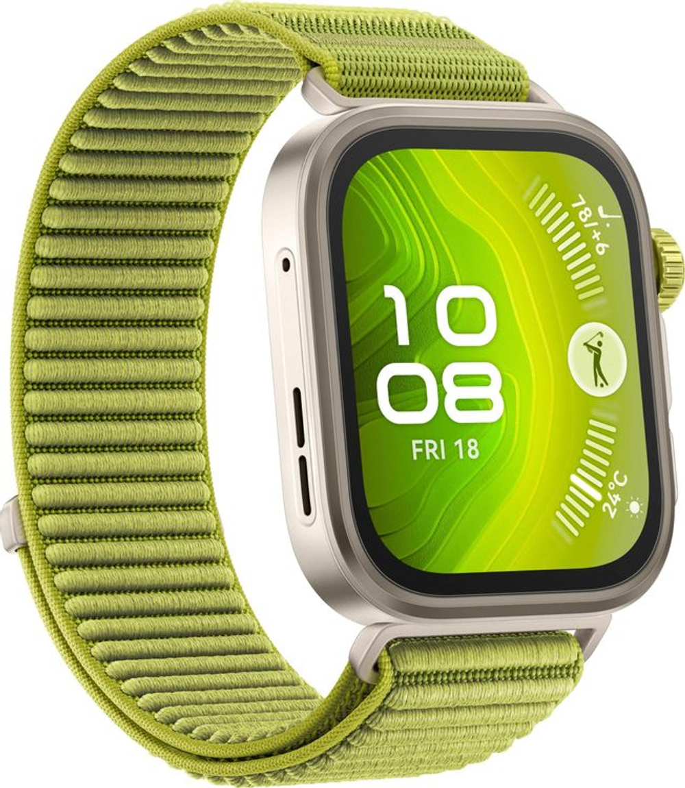 Смарт-часы Huawei Watch Fit 4 Pro Seiya-B29W,  1.82",  зеленый/серебристый(восстановленный)