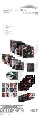 Альбом LE SSERAFIM - HOT (COMPACT ver.)