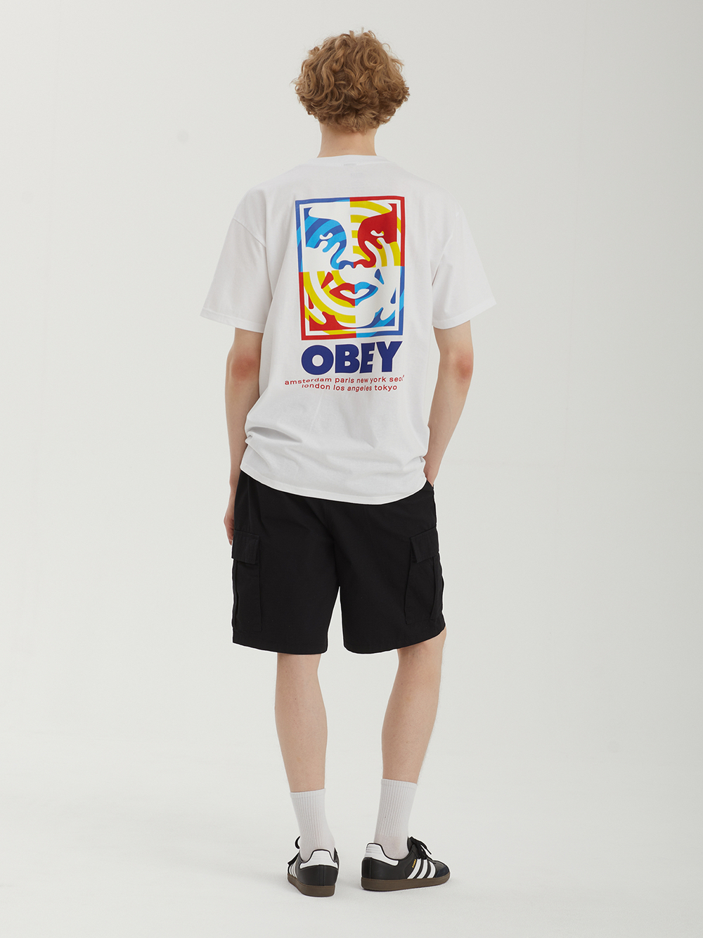 Мужская Футболка Obey Target Icon