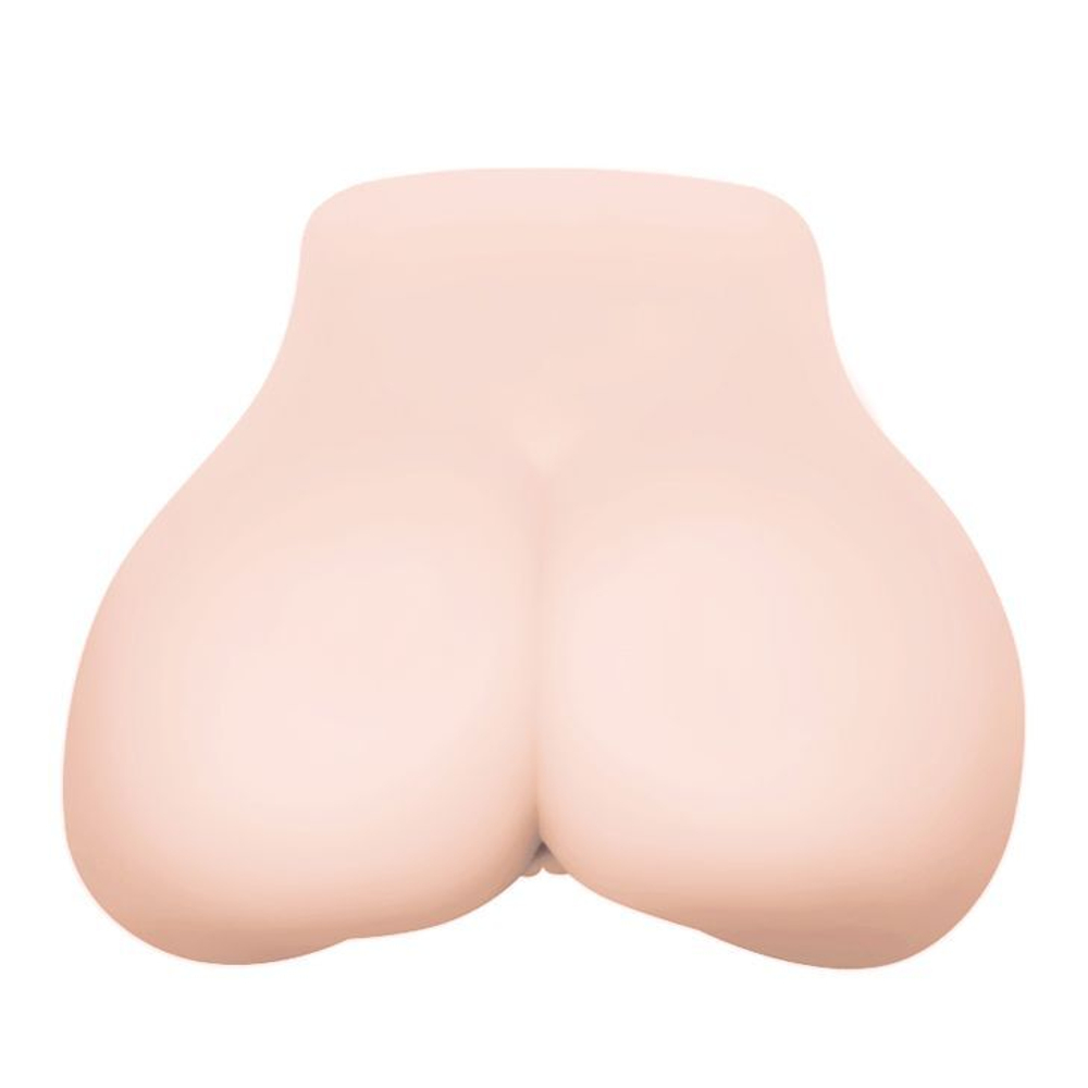 Телесный мастурбатор-вагина Flower Baby с вибрацией