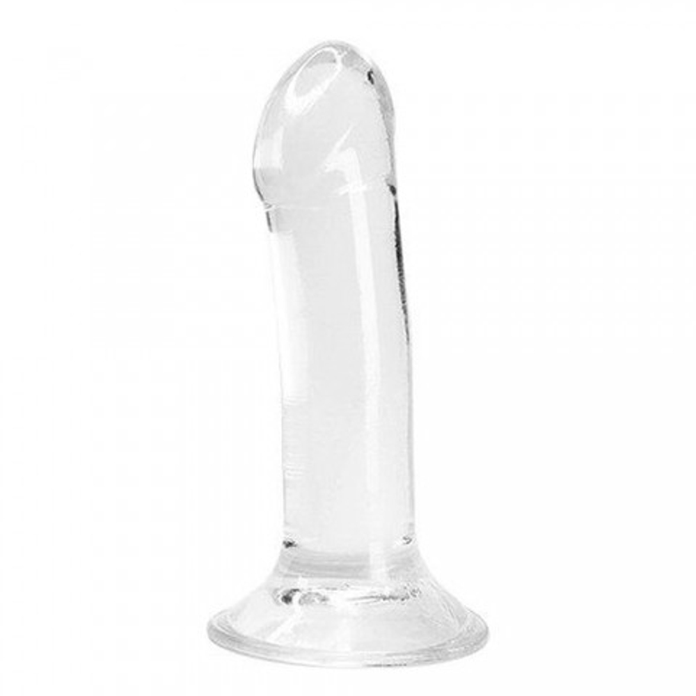 Фаллоимитатор Valiant Jelly прозрачный от Alive (16×4,5 см)