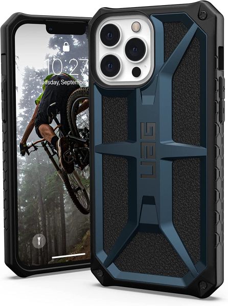 Чехол Uag Monarch для iPhone 13 Pro Max 6.7" темно-синий (Mallard) 113161115555