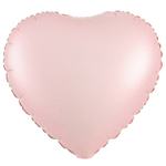 Шар фольгированный Сердце 46 см (Розовый)