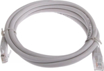 Cablexpert PP10-2M медный UTP кат.5e, 2м, разъем RJ-45 серый Патч-корд