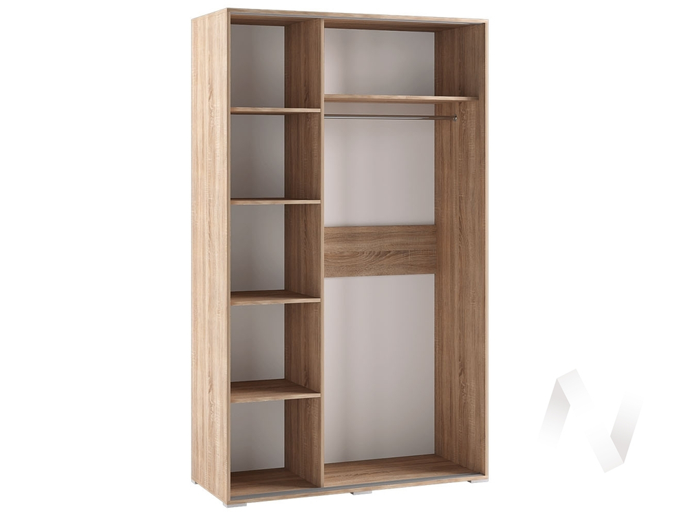 Шкаф-купе Детская "Бланка" (белый с фотопечатью/дуб сонома)