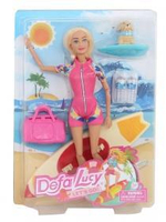Кукла тип Модель Defa Lucy "Катание на сёрфинге" 26 см, аксесс. коробка (8471) (Defa Lusy)