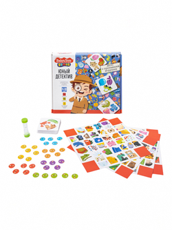 Игра настольная Юный детектив Дело о пропавшей игрушке