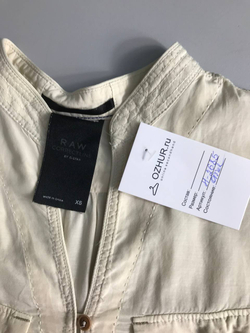 Блузка Raw свободного кроя, маркировка XS, визуально на 42 размер