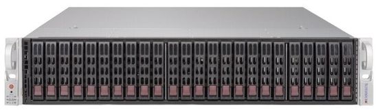 Сервер Supermicro SuperStorage 2029P-ACR24H без процессора/без ОЗУ/без накопителей/количество отсеков 3.5" hot swap: 24/1200 Вт/LAN 10 Гбит/c
