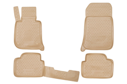Коврики в салон для BMW 3 2006-2012, 4 шт. (полиуретан, бежевые) NLC.05.05.212K