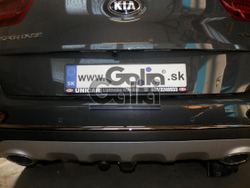 Фаркоп оцинкованный Galia K046C для Kia Sportage 2018-(паспорт и сертификат в комплекте)(без электрики)