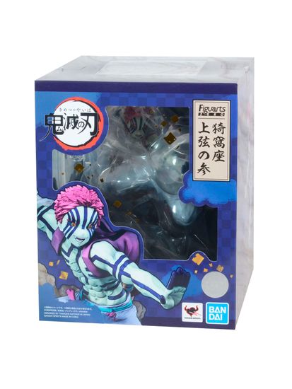 Фигурка Bandai Tamashii Nations Figuarts Zero Demon Slayer Akaza Upper Three / Фигурка по мотивам аниме и манги "Клинок, рассекающий демонов", Аказа