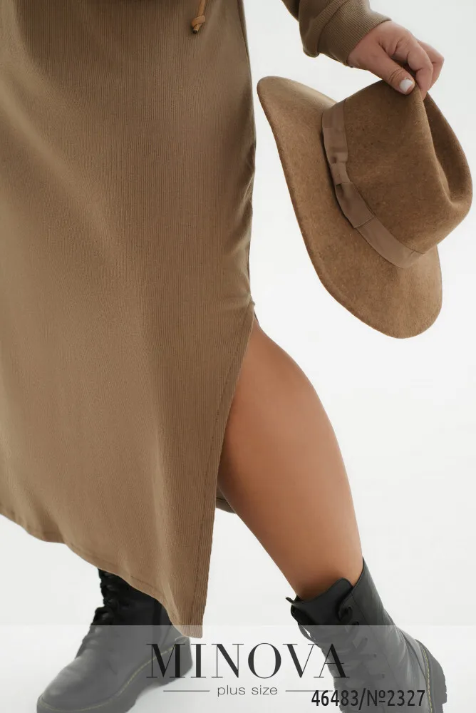 Платье 2327-бежевый Minova