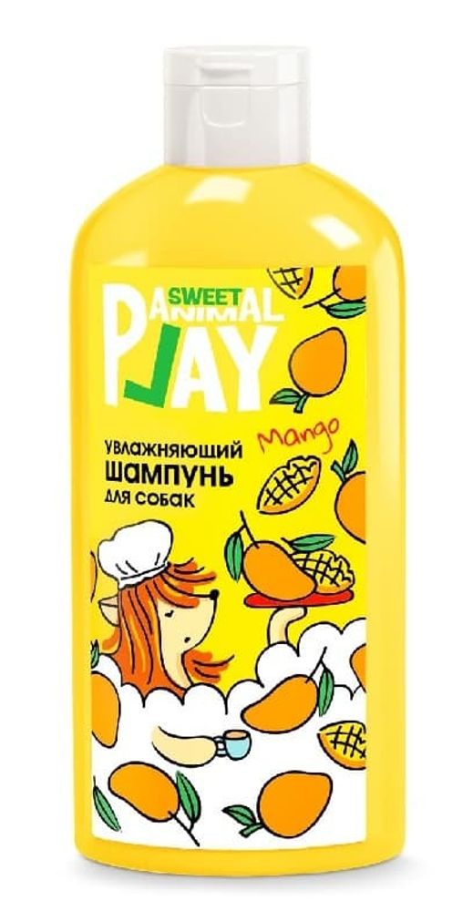 Animal Play SWEET: шампунь Тропический манго Увлажняющий для собак и кошек, 300мл