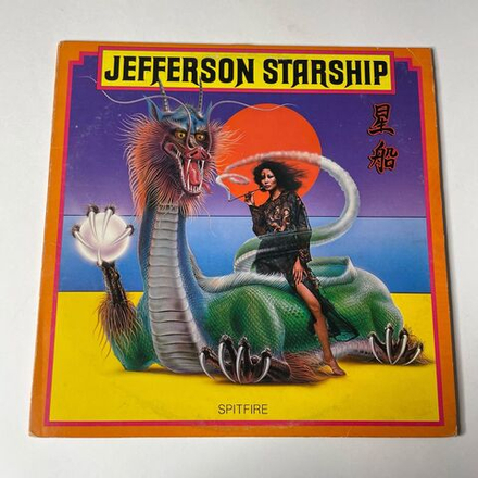 Винтажная виниловая пластинка LP Jefferson Starship Spitfire (USA 1976)