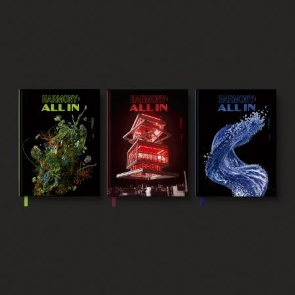 Альбом P1Harmony - HARMONY : ALL IN 6th Mini Album 3 Version SET