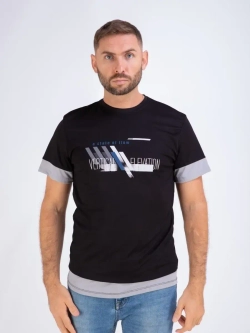 Футболка мужская Турция однотонная