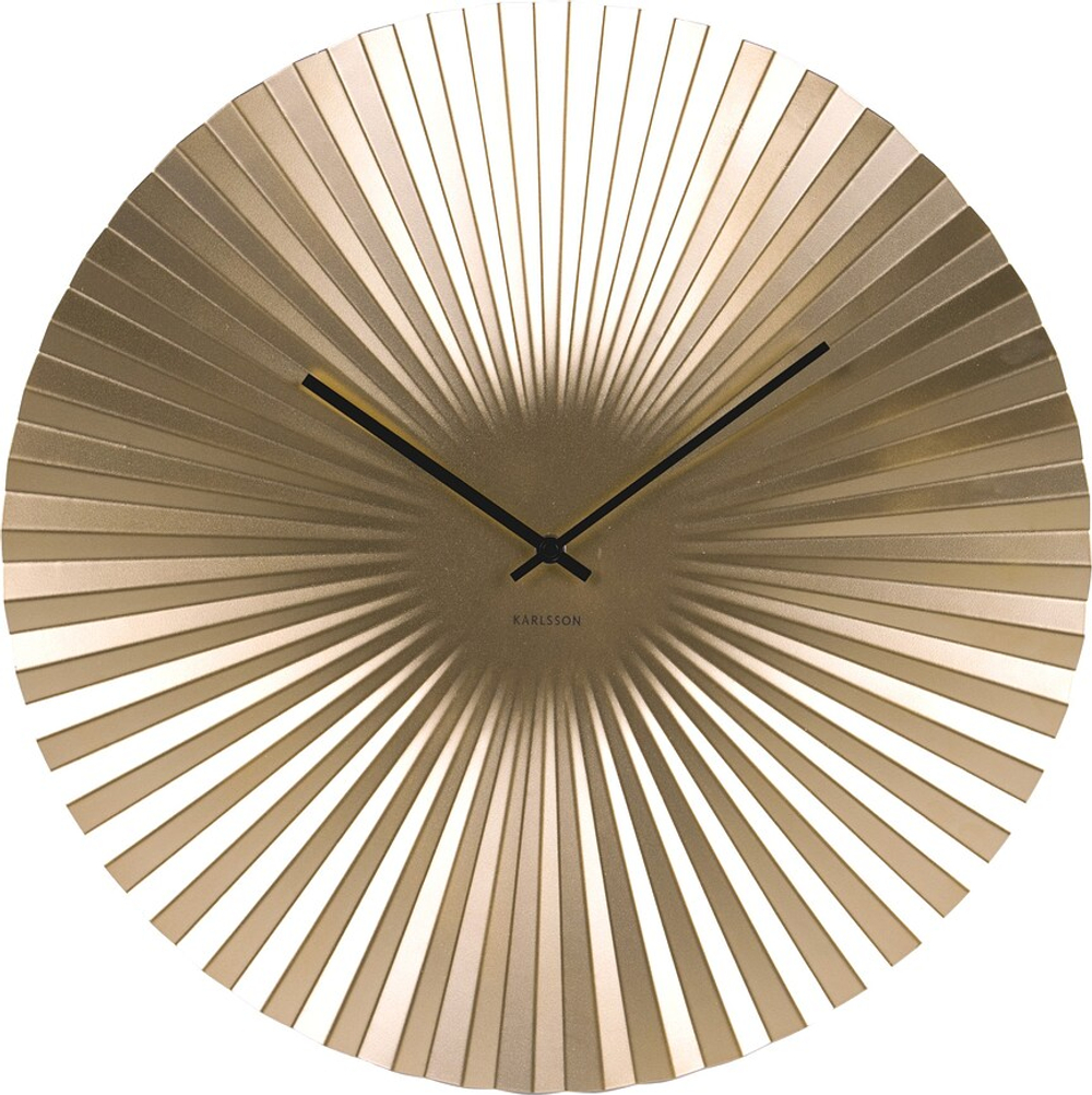 Настенные часы Karlsson Sensu, нержавеющая сталь, 50 см