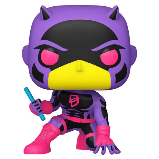 Фигурка Funko POP! Bobble Marvel Daredevil Shadowland (Black/Red) (BLKLT) (Exc) (1359) 77544 / Фигурка Фанко ПОП! по мотивам вселенной "Марвел", Сорвиголова