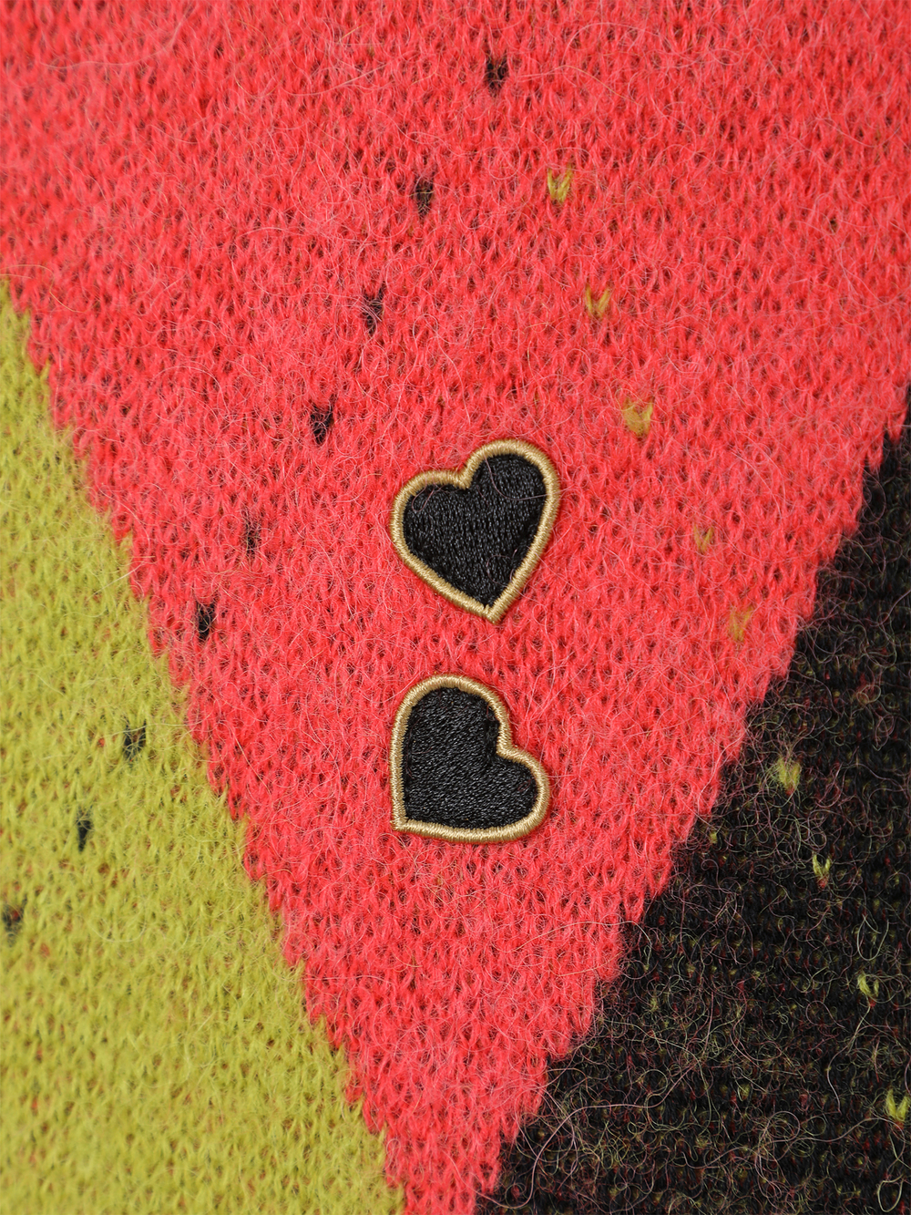 Шарф Вязаный Amy Brushed Argyle Scarf