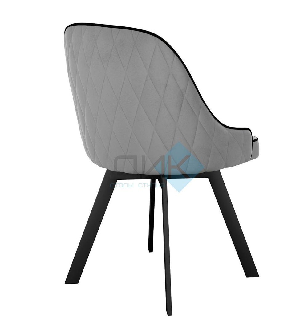 Стул DikLine 266М поворотный опоры чёрные