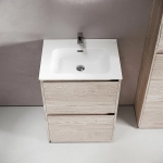 Тумба с раковиной Sancos Libra Floor 60 LB60FEG дуб галифакс натуральный