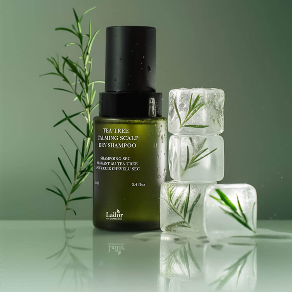Lador Tea Tree Calming Scalp Dry Shampoo освежающий сухой шампунь с экстрактом зелёного чая
