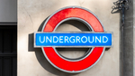 Интерьерный знак лондонского метро UNDERGROUND с подсветкой