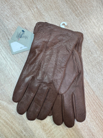 Перчатки. Мужские. Материал верха: Кожа оленя. Подклад: Трикотаж-шерсть. 5 шт в упаковке.