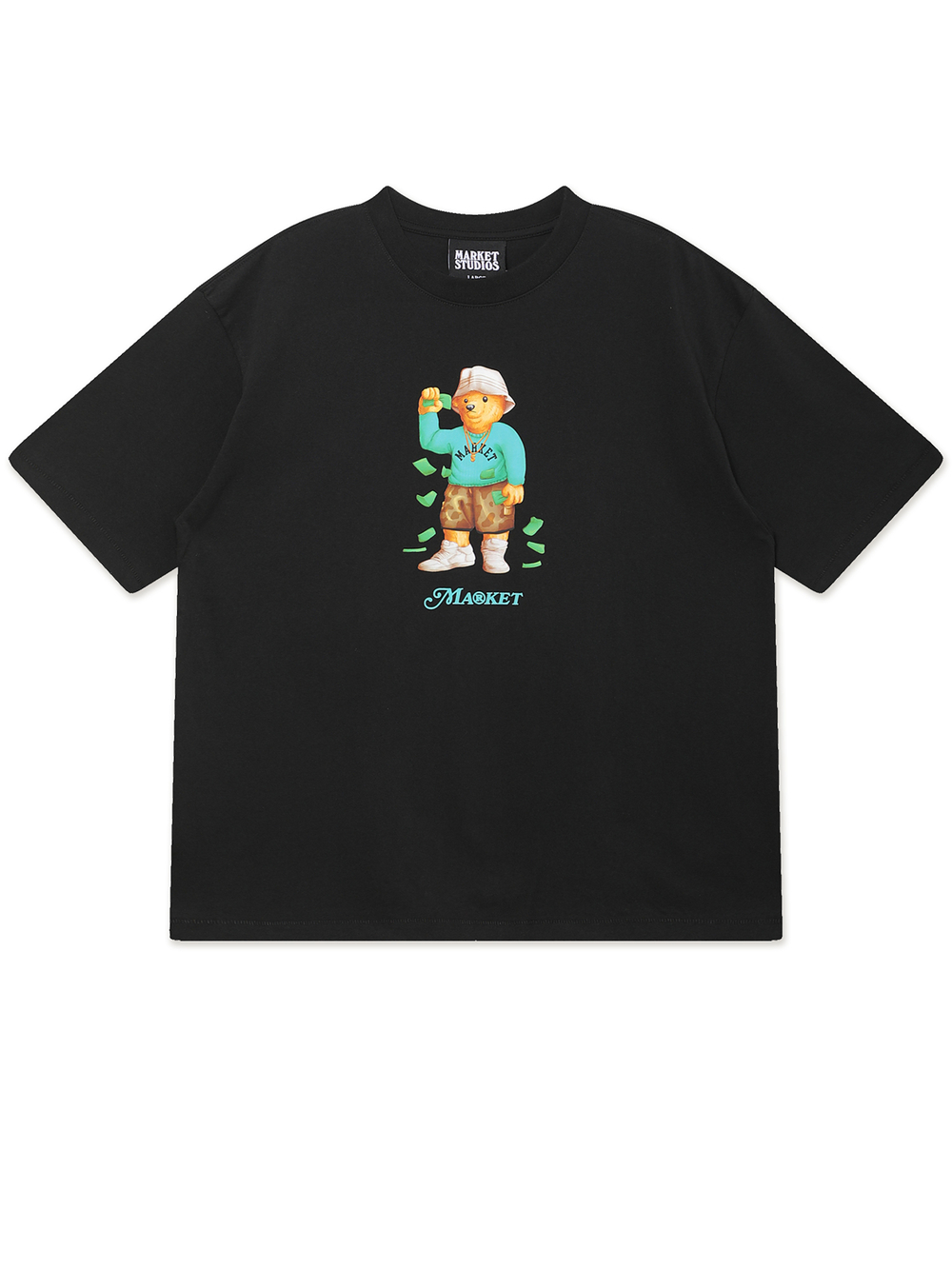 Мужская Футболка Making It Rain Bear
